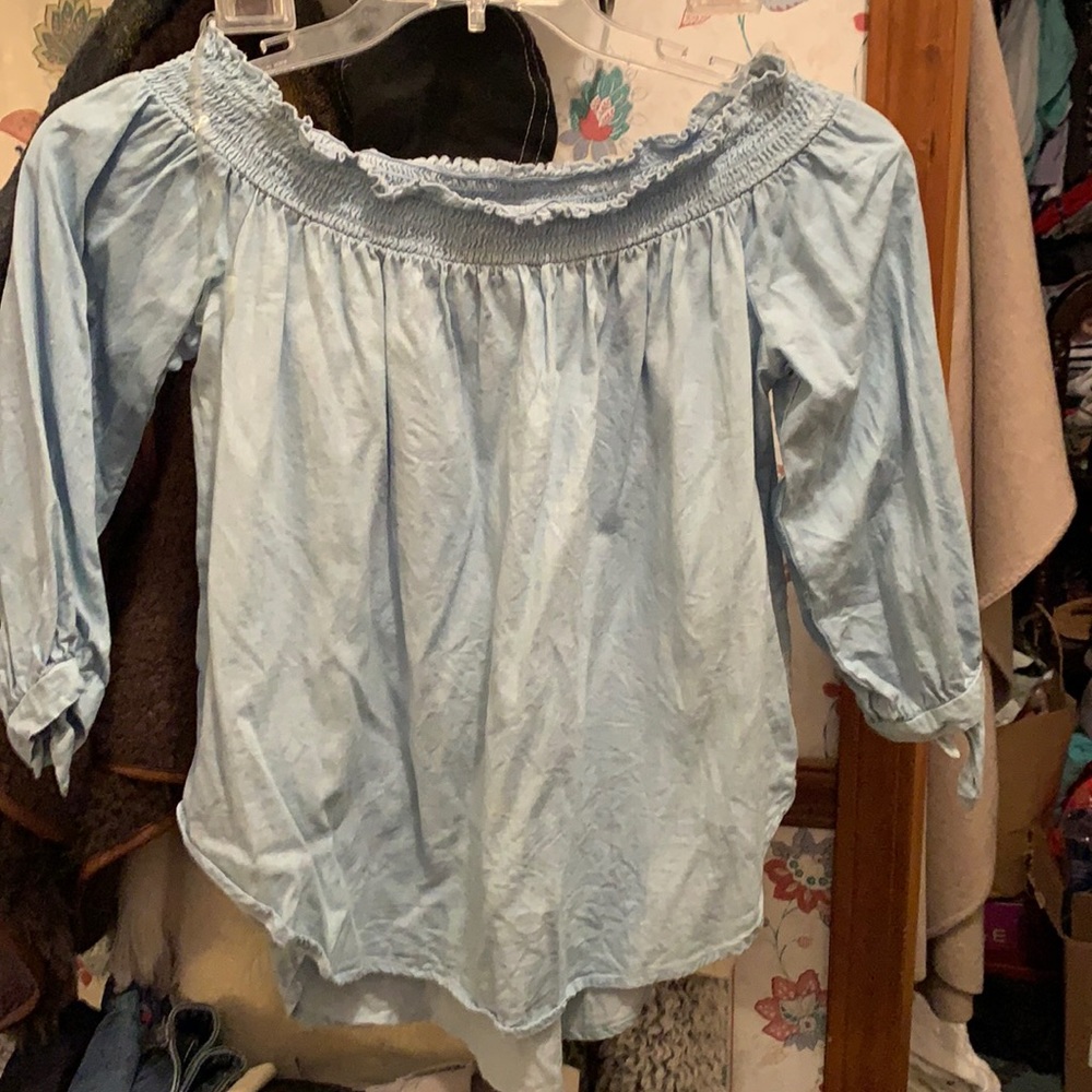 3/4 off shoulder top